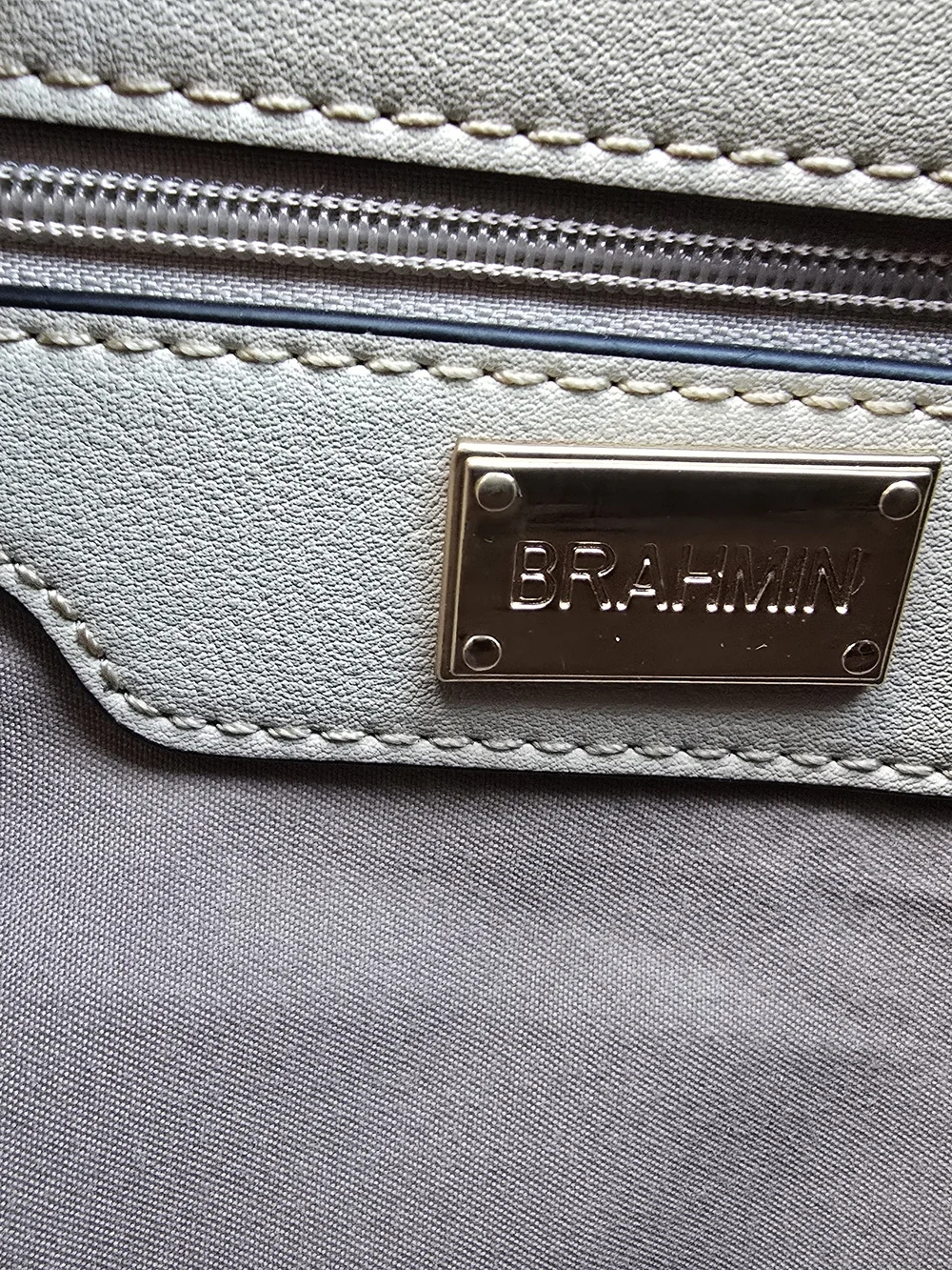 Brahmin handles polished